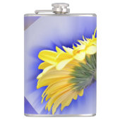 Geel en blauw heupfles (Voorkant)