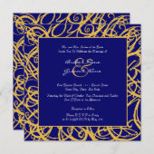 Geel en blauw Lijst Weddenschap Kaart (Voorkant / Achterkant)