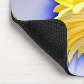 Geel en blauw muismat (Hoek)
