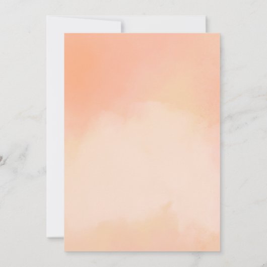 Geel en Blauw Rozen Verjaardagsuitnodiging Kaart (Achterkant)