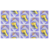 Geel en blauw tafelkleed (Voorkant (Horizontaal))