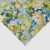 Geel en blauw tissuepapier (Detail)