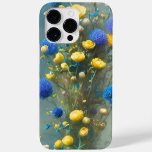 GEEL EN BLAUWE WATERVERF Case-Mate iPhone 14 PRO MAX HOESJE