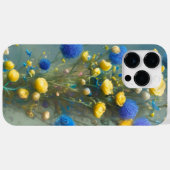GEEL EN BLAUWE WATERVERF Case-Mate iPhone CASE (Achterkant (horizontaal))