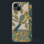 Geel en Blauwgroen blauw vogel op een Tak Case-Mate iPhone Case<br><div class="desc">Dit prachtige schilderij van een gele en blauwgroen blauwe vogel op een tak past perfect bij elk product van Zazzle. Het collage-geïnspireerde schilderij van Chariklia Zarris bestaat uit vele verschillende patronen, bloemen en bladeren. Pak vandaag de jouwe!</div>