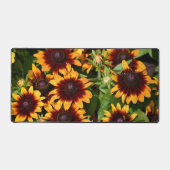 Geel en Brons Gekleurde Rudbeckias Bloemen Bureaumat (Voorkant)