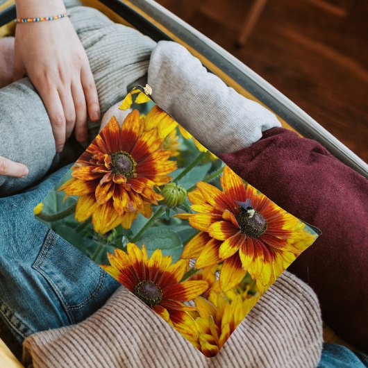 Geel en Bronze Rudbeckias Floral Etui