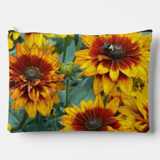 Geel en Bronze Rudbeckias Floral Etui (Voorkant)