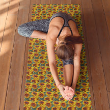 Geel en Bronze Rudbeckias Floral Pattern