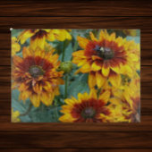Geel en Bronze Rudbeckias Floral Snijplank