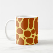 Geel en bruin Giraffe Koffiemok (Links)