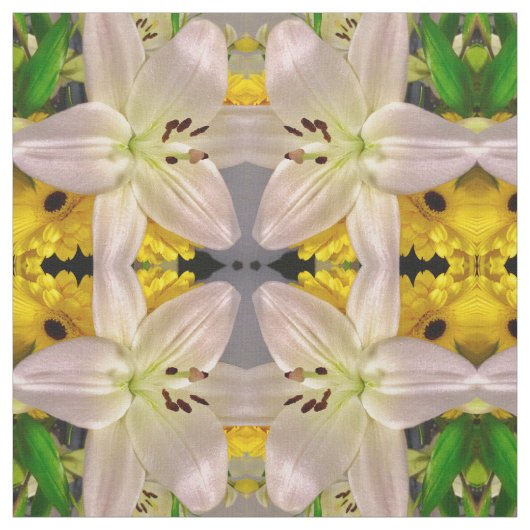 Geel en gelig stof (Swatch)