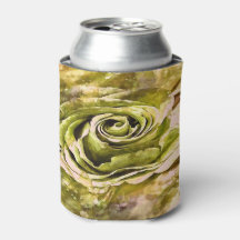Geel en grijs artistiek Roos