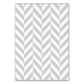 Geel en grijs Baby shower Bingo Kaart (Achterkant)