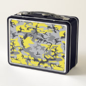 Geel en Grijs Camouflage, Militair, Leger (Achterkant)