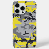 Geel en Grijs Camouflage, Militair, Leger Case-Mate iPhone Case (Achterkant)