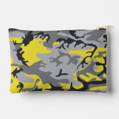 Geel en Grijs Camouflage, Militair, Leger Etui (Achterkant)