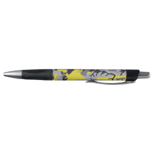 Geel en Grijs Camouflage, Militair, Leger Pen