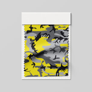 Geel en Grijs Camouflage, Militair, Leger Stof