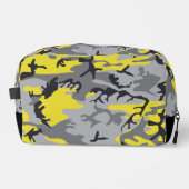 Geel en Grijs Camouflage, Militair, Leger Toilettasje (Voorkant)