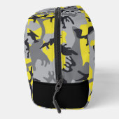 Geel en Grijs Camouflage, Militair, Leger Toilettasje (Rechts)