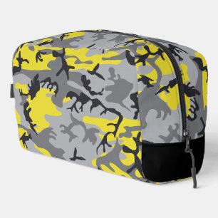 Geel en Grijs Camouflage, Militair, Leger Toilettasje