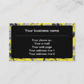 Geel en Grijs Camouflage, Militair, Leger Visitekaartje (Voorkant)