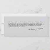 Geel en Grijs Chic Vertical Stripes 3 Foto (Achterkant)