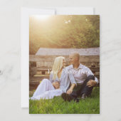 Geel en grijs Foto Weddenschap Kaart (Achterkant)