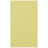 Geel en grijs ruitvormig vierkant tafelkleed (Voorkant)