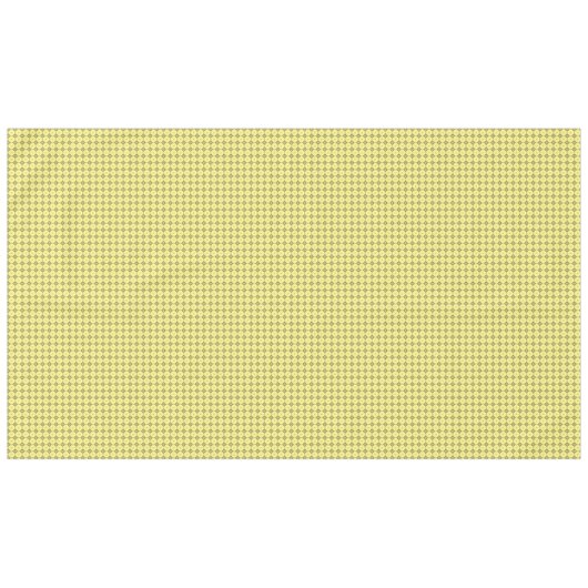Geel en grijs ruitvormig vierkant tafelkleed (Voorkant (Horizontaal))