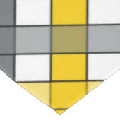 GEEL EN GRIJS TAFELKLEED (Gekanteld)