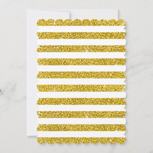 Geel en groen Baby shower Kaart (Achterkant)