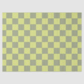 Geel en groen controlebord tissuepapier (Voorkant)