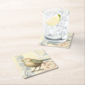 Geel en groen op  achtergrond kartonnen onderzetters (Insitu)