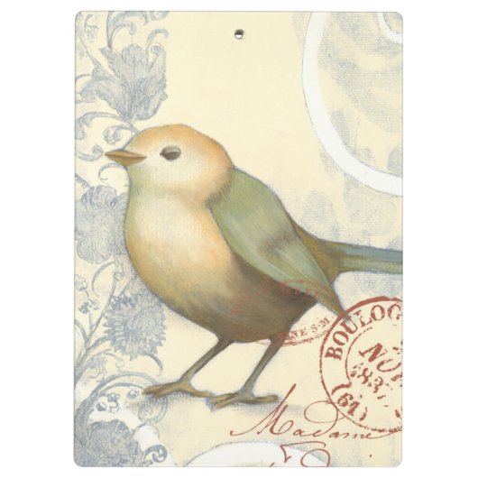 Geel en groen op achtergrond klembord (Achterkant)