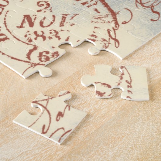 Geel en groen op  achtergrond legpuzzel (Zijkant)