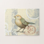 Geel en groen op  achtergrond legpuzzel<br><div class="desc">Dit op schets geïnspireerde afbeelding is perfect voor je vogelcollectie. Het is eenvoudig en mooi om aan elk product toe te voegen en zal elke  kunstliefhebber tevreden stellen. Kies deze illustratie vandaag.</div>