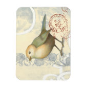 Geel en groen op  achtergrond magneet (Verticaal)