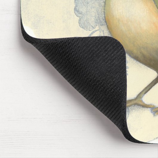 Geel en groen op  achtergrond muismat (Hoek)