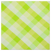 Geel en groen patroon stof (Swatch)