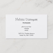 Geel en groen peren Professional Visitekaartje (Achterkant)