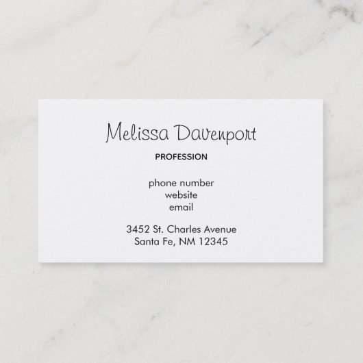 Geel en groen peren Professional Visitekaartje (Achterkant)