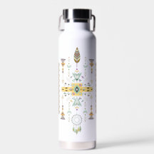 Geel en groen stamdesign 