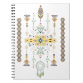 Geel en groen stammodel notitieboek (Voorkant)