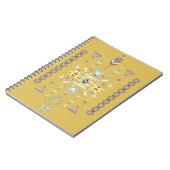 Geel en groen stammodel notitieboek (Linkerzijde)