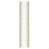 Geel- en groen-tafelblad korte tafelloper (Voorkant)