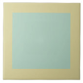 Geel en groen tegeltje (Voorkant)