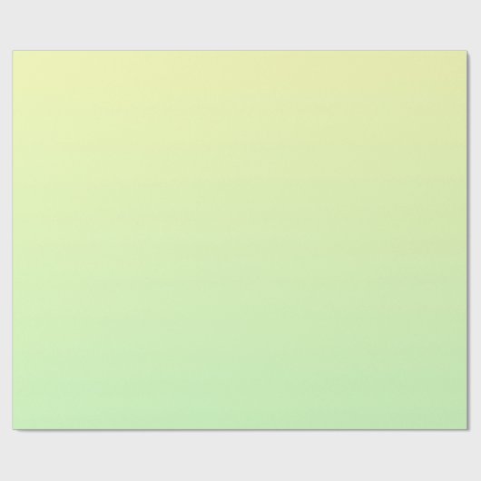 Geel en groen verloop cadeaupapier (Vlak)