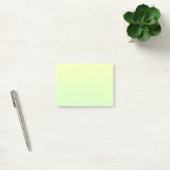 Geel en groen verloop post-it® notes (Kantoor)